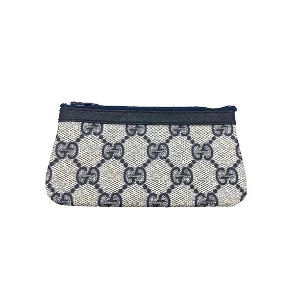 Vintage Gucci Womens Monogram Canvas Logo Zip Accessory Collection Coin …
